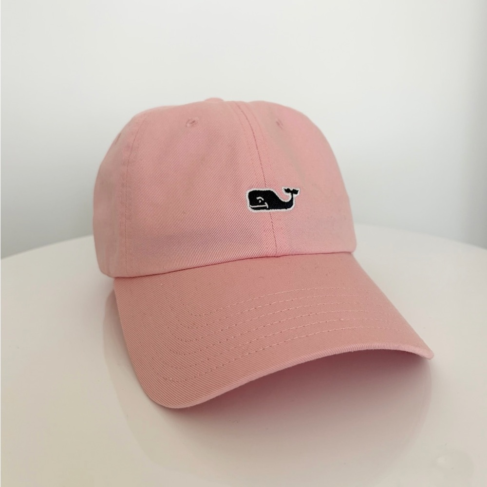 Vineyard Vines Classic Logo Baseball Hat Flamingo